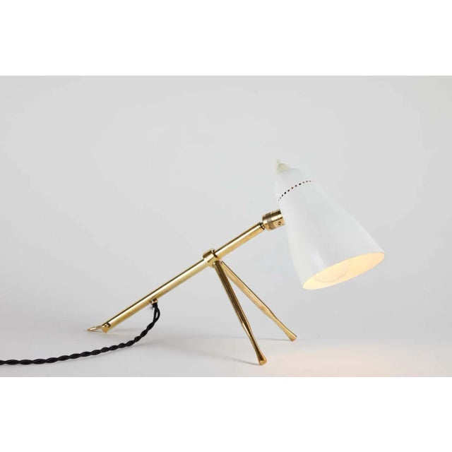 1950s Giuseppe Ostuni 'Ochetta' Wall or Table Lamps for O-Luce - a Pair For Sale In Los Angeles - Image 6 of 12