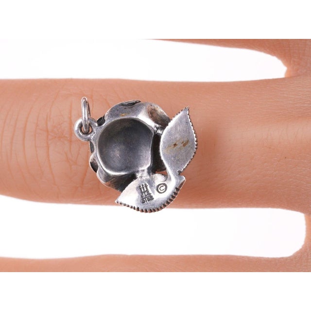 Contemporary Rare Retired James Avery rose charm For Sale - Image 3 of 3