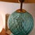 Blue Murano Glass Sphere Table Lamps, 1980s, Set of 2 For Sale - Image 4 of 6