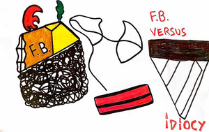 Fred Bugs, Abstract Painting, 2022, N.36/100, Pastel and Acrylic on Paper
