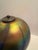 Gorgeous iridescent rainbow colors in this hand blown Lindbergh Studios lamp. I purchased this at the Lindbergh Studios...