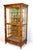 Metal 19th Century Biedermeier Display Cabinet in Vitrine and Nutwood, Austria, 1840 For Sale - Image 7 of 17