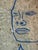 1950s Mid-Century Modern Studio Pottery Bowl With Man’s Face For Sale - Image 5 of 9