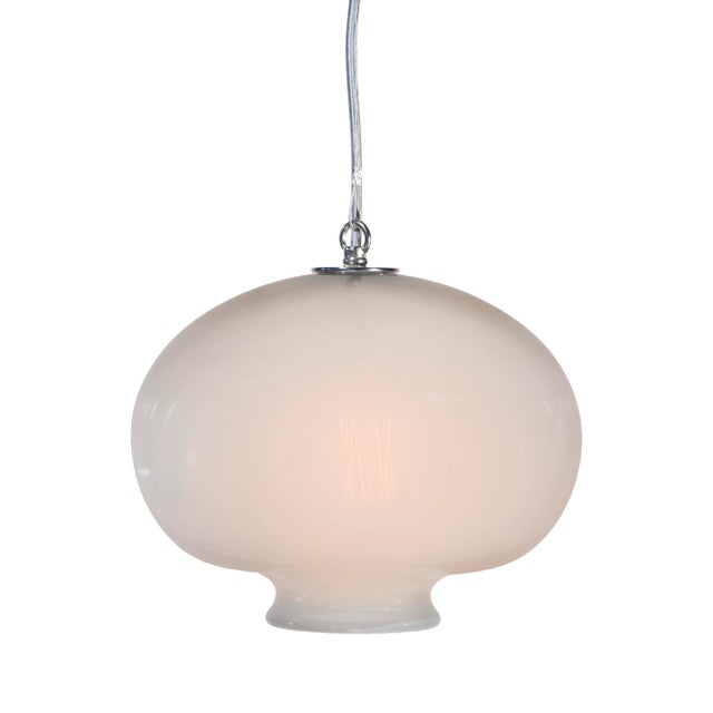 Not Yet Made - Made To Order Lyra Pendant Light from the Versuvius Collection in Opal For Sale - Image 5 of 5