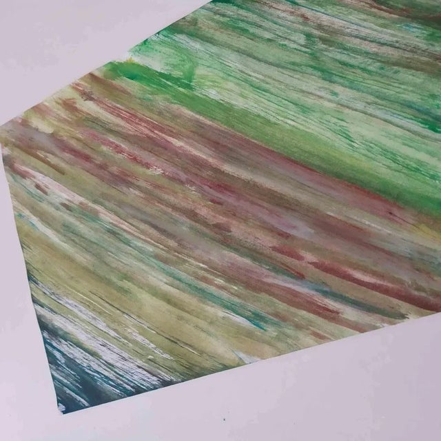 Contemporary Contempologyc, Strip Nature, Original Tempera on Paper, 2020 For Sale - Image 3 of 6