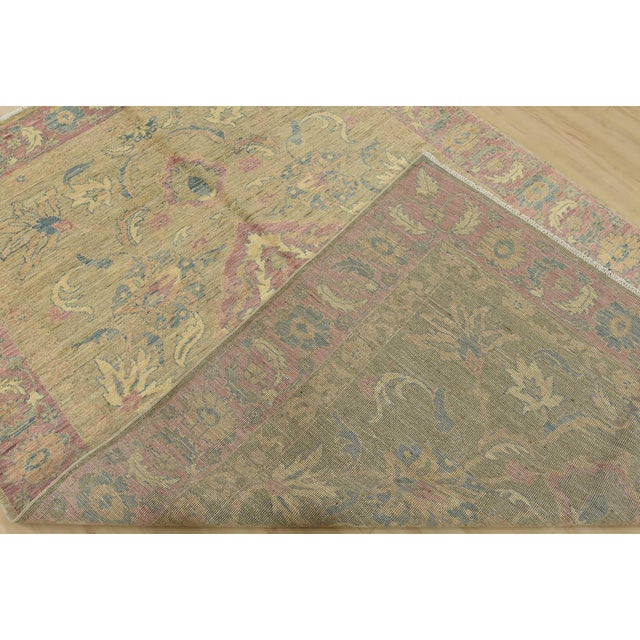 Ziegler Rug 6’2” X 9’4” Gray Wool Traditional Hand-Knotted Oriental Carpet For Sale - Image 14 of 15