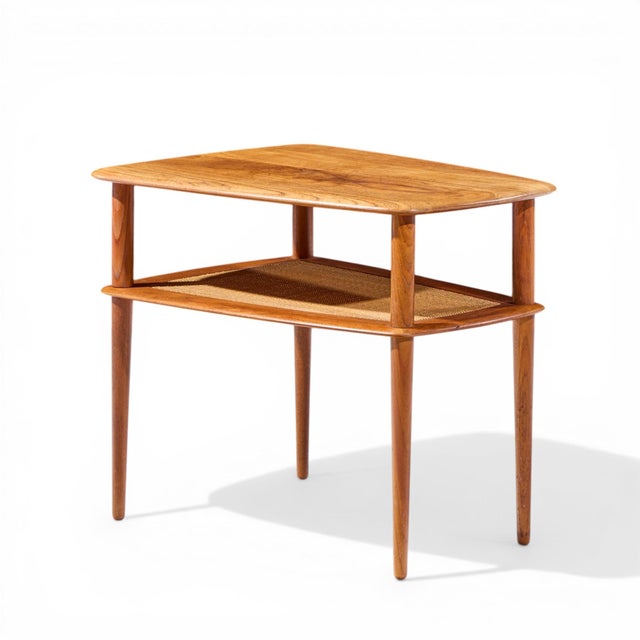 Mid-Century Modern Peter Hvidt Mid Century End Table For Sale - Image 3 of 9