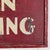 Vintage "Danger Men Working" Metal Red Painted Sign With Wood Frame For Sale - Image 4 of 8