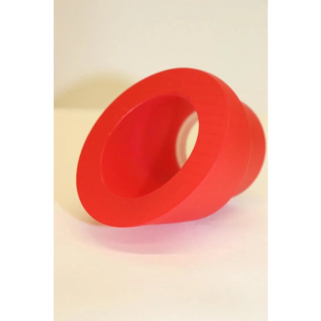 Glass Mid-Century Modern Murano Glass Pencil Holder For Sale - Image 7 of 10