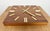 Vintage Brown Wooden Wall Clock from Pragotron, 1980s For Sale - Image 12 of 16