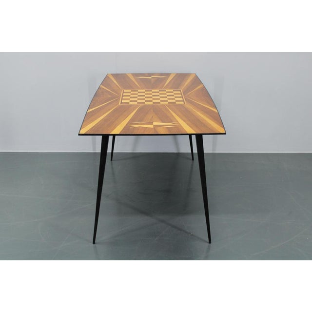 Dining Chess Table, Czechoslovakia, 1960s For Sale - Image 14 of 17