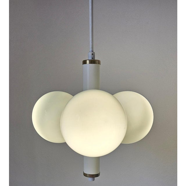 Mid-Century Space Age Sputnik Pendant, Italy, 1970s For Sale - Image 9 of 15