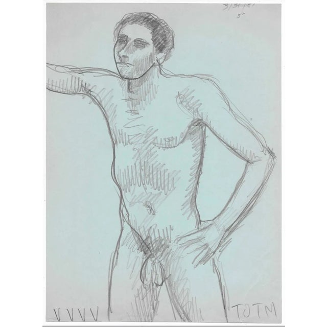 From the estate of Chicago artist James Frederic Bone (1929-2015). Signed with artist's cypher on the back. Bone was born...