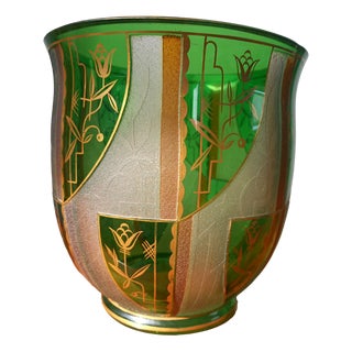 Antique Green Bowl by Josef Hoffmann, 1903 For Sale