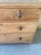 Antique Pine Two Over Two Drawers - Chest of Drawers With Gallery Back From England For Sale - Image 9 of 18