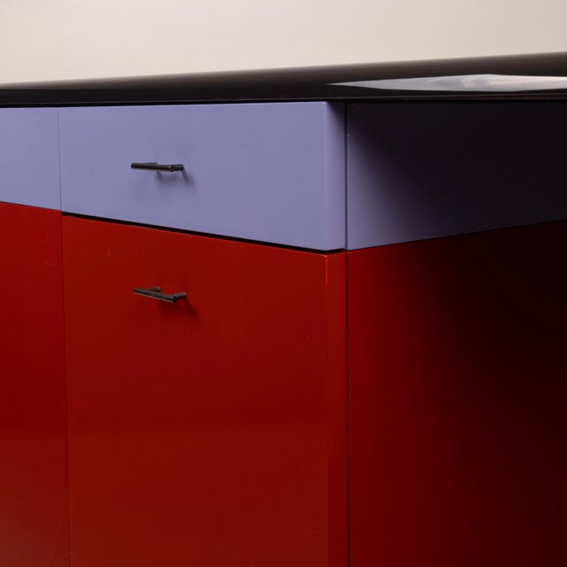 Kinu Sideboard by Motomi Kawakami for Arflex, 1980s For Sale - Image 9 of 18