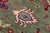 Boho Chic Kazak Light Green/Beige Wool Rug - 8'3''x9'5'' For Sale In New York - Image 6 of 10