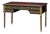 Louis XVI Ebonized Writing Table or Desk With Embossed Leather Top From France For Sale