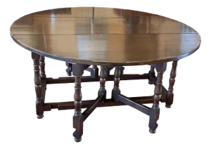 Large Gateleg Table in Oak