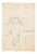 Mino Maccari, Portraits, 1947, Ink on Paper For Sale
