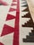 Authentic 1920 Navajo Rug Handwoven Wool Geometric Medallion Design, Red & Ivory For Sale In New York - Image 6 of 18