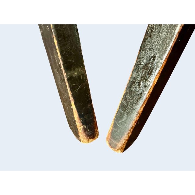 1920s Seatmore Soda Fountain Chairs-Pair-Ice Cream Parlor-Cafe Set-Antique-Farm For Sale - Image 11 of 11