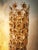 Red Vintage Gilt Brass and Crystal Floor Lamps from Palwa, 1960, Set of 2 For Sale - Image 8 of 18