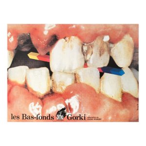 1994 Original French Theatre Poster, Les Bas-Fonds (The 100 Best Posters Collection)