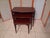 Vintage Mid Century Modern Nesting Tables Set of Three Mahogany With Mahogany Laminate Tops. For Sale - Image 13 of 17