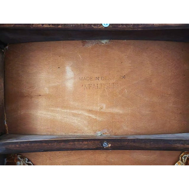 Wood Danish Teak Chairs from Faldsled, 1950s, Set of 2 For Sale - Image 7 of 8