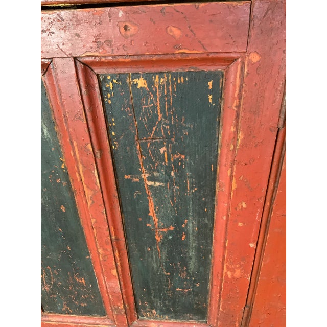 Primitive Pine Cupboard For Sale - Image 12 of 12