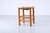 Rush and Wood Stool, 1960s For Sale - Image 12 of 15
