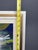 Theo Dodge Signed Painting, Green (Blue) Heron, Water Lilies and Dragonfly For Sale - Image 9 of 11