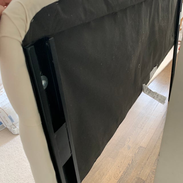 Ivory Tufted King Headboard Chairish