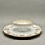 Traditional Vintage Nippon Hand Painted Porcelain Tiered Tidbit Tray With Gold Filigree and Lattice Design For Sale - Image 3 of 8