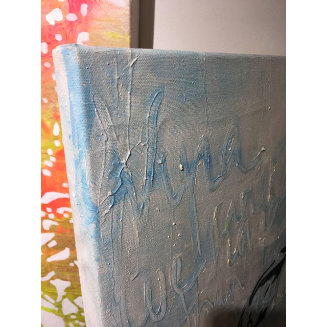 Brown Christina Major Oil on Canvas Titled: “Nina” For Sale - Image 8 of 8