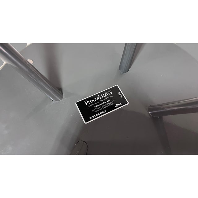 Prouvé Raw Tabouret 307 Stool by Jean Prouvé and G Star Raw for Vitra For Sale - Image 18 of 18