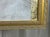 Wood Vintage Large Richard Franklin "Song of Athena" Framed Fine Art Canvas Print, Gilded Hand-Applied Gold Leaf, Neoclassical Statement Wall Decor For Sale - Image 7 of 8