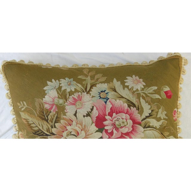 Circa 1860 Antique French Aubusson Tapestry Pillow For Sale In Los Angeles - Image 6 of 9