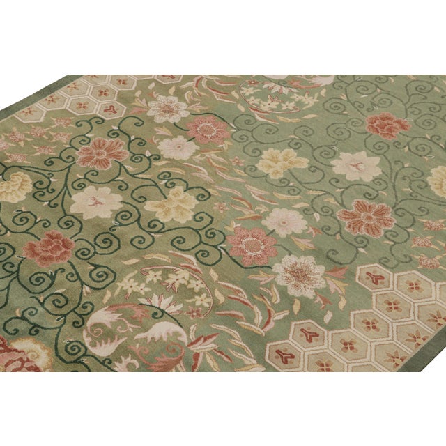 This 8x10 ode to Chinese Art Deco rugs is the next addition to Rug & Kilim’s newly inspired Deco Collection. Hand-knotted...