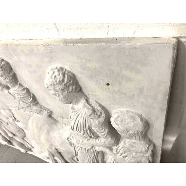 20th Century Parthenon Relief Elgin Marbles Cast Reproduction Sculpted