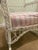 White Late 19th Century Heywood-Wakefield Wicker Rocking Chair For Sale - Image 8 of 12