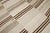 Vintage White Brown Turkish Kilim - 9'3" x 11'3" For Sale - Image 4 of 10