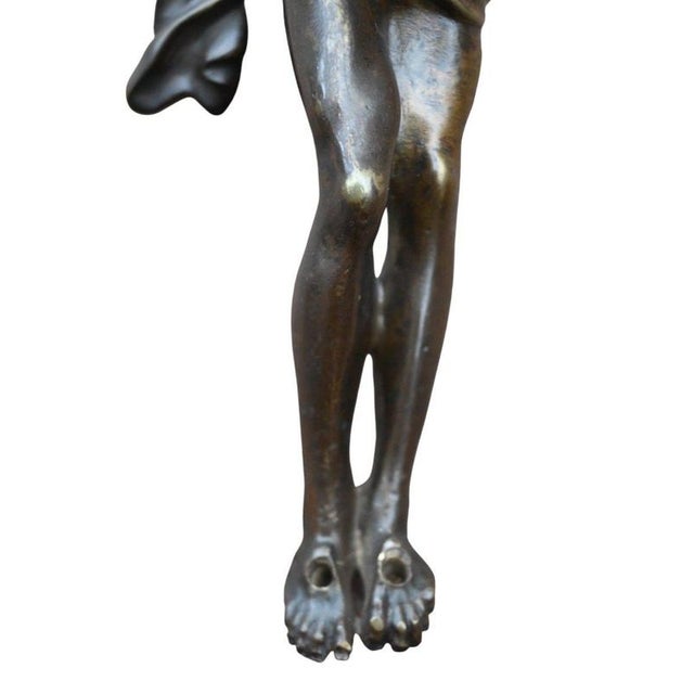 Baroque Flemish Baroque Bronze Corpus of Christ, 1600s For Sale - Image 3 of 11