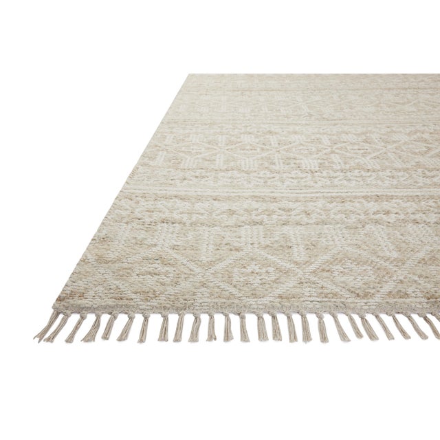 Traditional Angela Rose x Loloi Rivers Sand / Ivory 7'-9" x 9'-9" Area Rug For Sale - Image 3 of 7