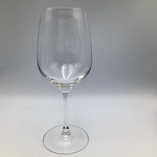 Transparent Bellevue Wine Glasses by Contemporary Chef & Sommelier - Set of 5 For Sale - Image 8 of 13