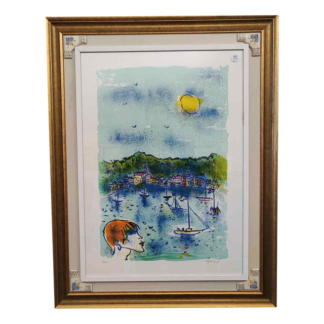 Franco Rognoni, Lithograph, Framed For Sale