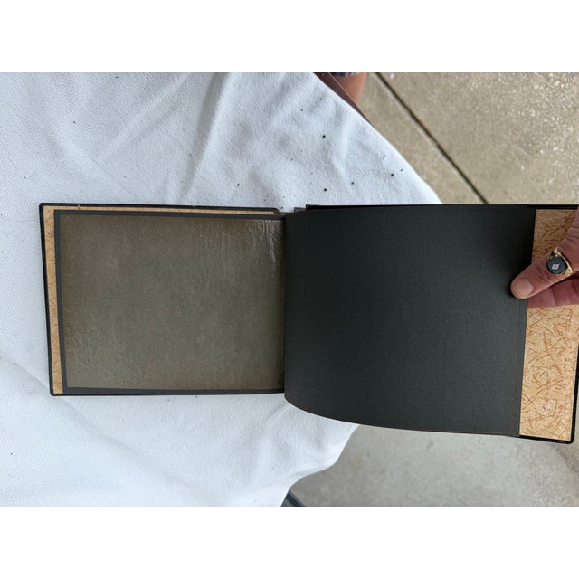 Vimtage Asian Abalone and Wood Laquered Photo Album For Sale - Image 4 of 12