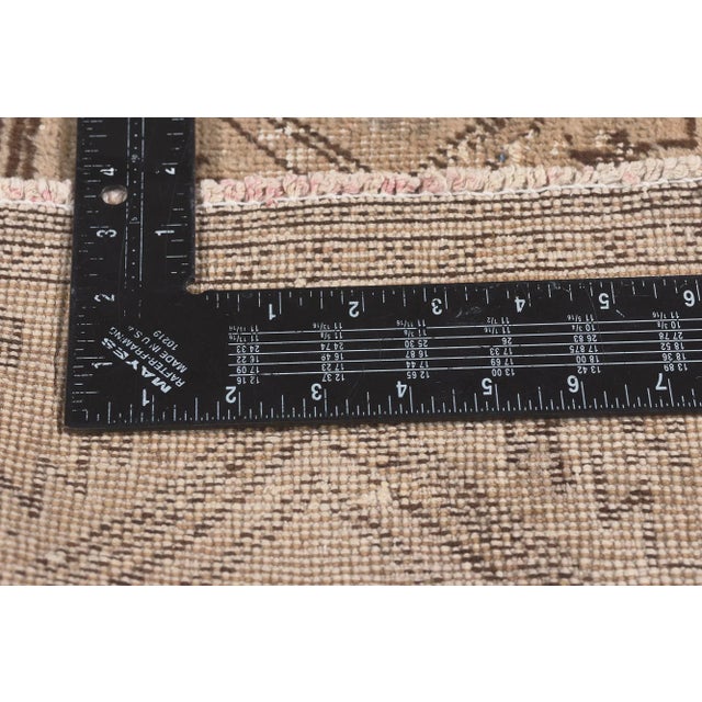 Early 20th Century Distressed Antique Persian Tabriz Rug, 01'09 X 02'09 For Sale In Dallas - Image 6 of 10