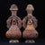 1930s Carved Horn "Landscape & Figure" Vase With Beast-Head Ring Handles — Detailed Relief For Sale In Los Angeles - Image 6 of 10